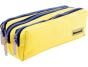 Estojo Escolar Liderpapel - Retangular 3 bolsos - Amarelo Pastel -185x55x70 mm - Preview