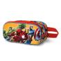 Estojo Escolar Marvel Avengers Attack 3D 2025 Duplo 08458 - Preview