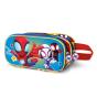 Estojo Escolar Marvel Spidey And His Amazing Friends Three 3D 2024 Duplo 06610 - Preview