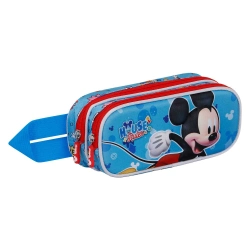 Capa do artigo Estojo Mickey Mouse duplo 3D House