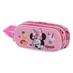 Capa do artigo Estojo Minnie Mouse duplo 3D Wink