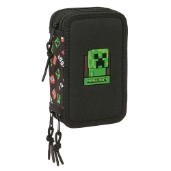Capa do artigo Estojo Triplo Com Carga Minecraft - 37 Pecas 412647857