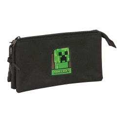 Capa do artigo Estojo Triplo Minecraft 812647744