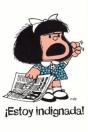 ¡Estoy Indignada! (Cuaderno Mafalda Grande)  - Preview