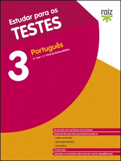 Capa do artigo Estudar para os Testes 3 - Português - 3.º ano