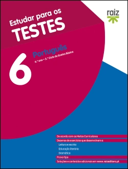 Capa do artigo Estudar para os Testes 6 - Português - 6.º ano