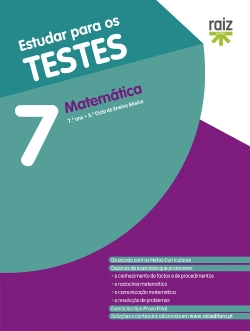 Capa do artigo Estudar para os Testes 7 - Matemática - 7.º ano