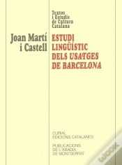 Capa do artigo Estudi Lingüístic Dels Usatges De Barcelona