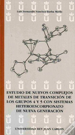 Capa do artigo Estudio De Nuevos Complejos De Metales De Transición De Los Grupos 4 Y 5 Con Sistemas Heteroescorpio
