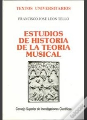 Capa do artigo Estudios De Historia De La Teoría Musical