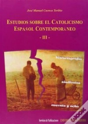 Capa do artigo Estudios Sobre El Catolicismo Español Contemporáneo -Iii-