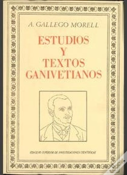 Capa do artigo Estudios Y Textos Ganivetianos