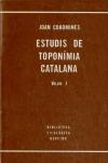 Estudis De Toponimia Catalana