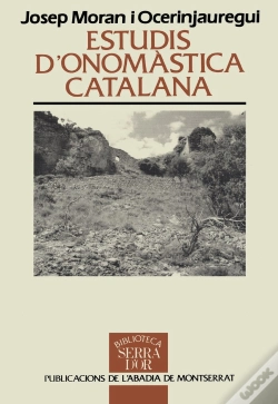 Capa do artigo Estudis D'Onomastica Catalana