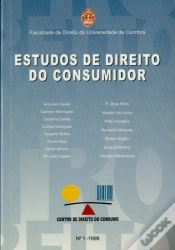 Capa do artigo Estudos de Direito do Consumidor - Nº 1