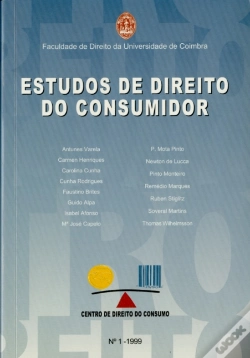 Capa do artigo Estudos de Direito do Consumidor - Nº 1
