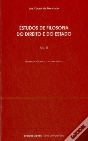 Capa do artigo Estudos de Filosofia do Direito e do Estado - 2 Volumes