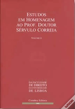 Capa do artigo Estudos em Homenagem ao Prof. Doutor Sérvulo Correia - Volume II