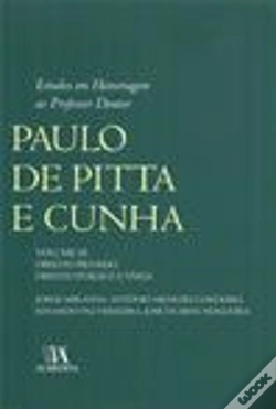 Capa do artigo Estudos em Homenagem ao Professor Doutor Paulo de Pitta e Cunha - Volume III