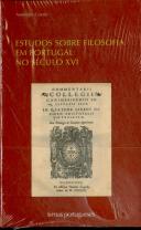 Estudos sobre Filosofia em Portugal no Século XVI