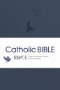 Esv-Ce Catholic Bible, Pocket Edition, Navy Blue Flexiback, Debossed Dove, British Liturgical Bible, Esv-Ce, Flexiback, Pocket Size