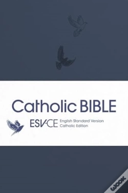 Capa do artigo Esv-Ce Catholic Bible, Pocket Edition, Navy Blue Flexiback, Debossed Dove, British Liturgical Bible, Esv-Ce, Flexiback, Pocket Size