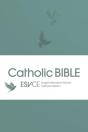 Esv-Ce Catholic Bible, Sky Blue Flexiback, Debossed Dove, British Liturgical Bible, Esv-Ce, Flexiback, Standard Size - Preview