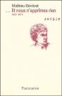 ...Et Nous N'Apprîmes Rien ; 1962-1979 - Preview