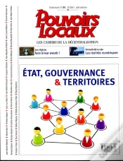Capa do artigo Etat, Gouvernance & Territoires (N.91 Iv/2011 Da  Cembre)