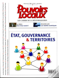 Capa do artigo Etat, Gouvernance & Territoires (N.91 Iv/2011 Da  Cembre)