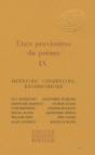 États Provisoires Du Poème Ix - Preview