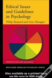 Capa do artigo Ethical Issues And Guidelines In Psychology