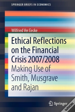 Capa do artigo Ethical Reflections On The Financial Crisis 2007/2008