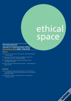 Capa do artigo Ethical Space Vol.16 Issue 4