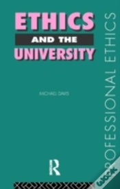 Capa do artigo Ethics And The University