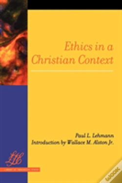 Capa do artigo Ethics In A Christian Context