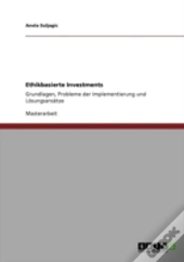 Ethikbasierte Investments