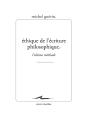 Éthique De L'Écriture Philosophique : L'Ultime Méthode - Preview