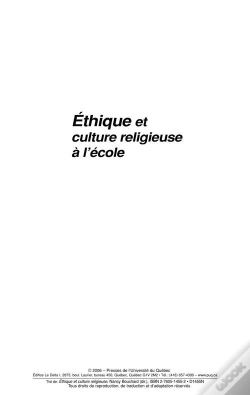 Capa do artigo Éthique Et Culture Religieuse À L'École