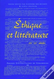 Capa do artigo Ethique Et Litterature Xix-Xx Siecles