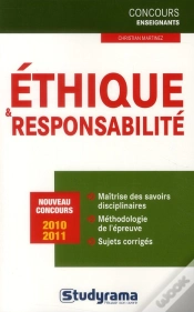Capa do artigo Ethique Et Responsabilite : Concours Enseignants