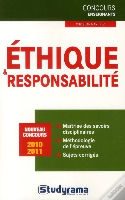Capa do artigo Ethique Et Responsabilite : Concours Enseignants