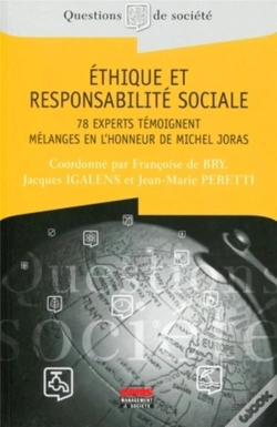 Capa do artigo Éthique Et Responsabilité Sociale ; 78 Experts Témoignent ; Mélanges En L'Honneur De Michel Joras