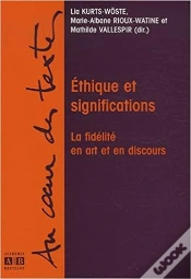 Capa do artigo Ethique Et Signification A Propos De L Oeuvre D Art