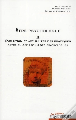Capa do artigo Être Psychologue Tome 2 ; Évolution Et Actualité Des Pratiques