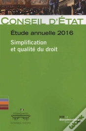Capa do artigo Étude Annuelle ; La Simplification Et La Qualité Du Droit