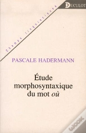 Etude Morphosyntaxique Du Mot