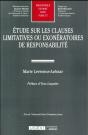 Étude Sur Les Clauses Limitatives Ou Exonératoires De Responsabilité - Preview