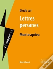 Capa do artigo Étude Sur Lettres Persanes, De Montesquieu