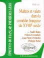 Etude Sur Maitre Et Valets Dans La Comedie Francaise Du Xviiieme Siecle - Preview